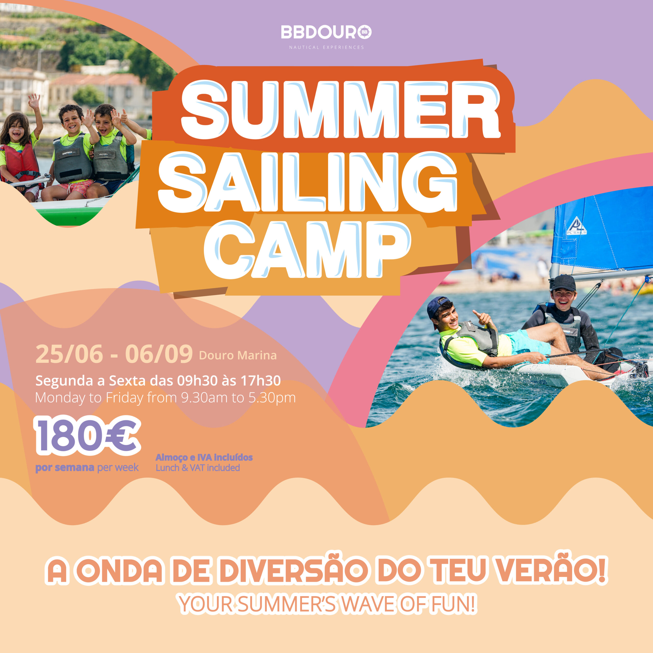 BBDouro Nautical Experiences - Summer Sailing Camp 2024